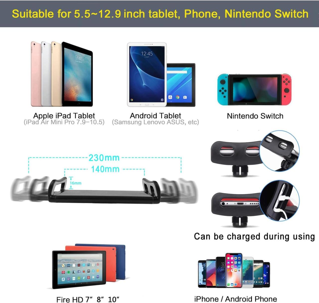 Soporte de Suelo™  | Para Tabletas y Teléfonos